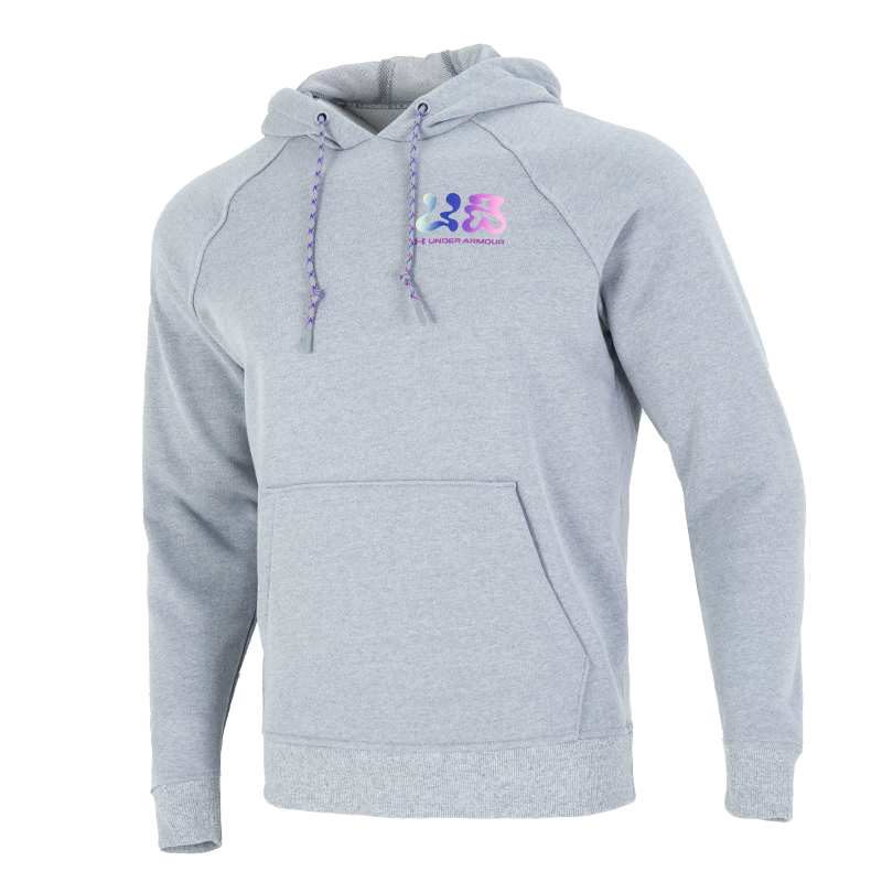 安德玛/UAUA Elevated Terry Hoodie男连帽卫衣-毛圈1373844-035